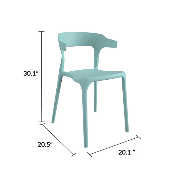 Novogratz Felix Stacking Dining Chairs Wayfair